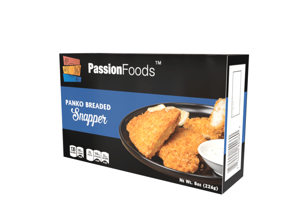Panko Breaded Snapper Passion Foods
